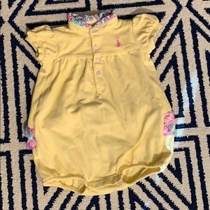 6 month baby girl romper